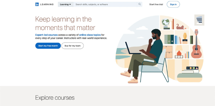 LinkedIn Learning - The Top 8 Online Learning Platforms to Transform Your Education